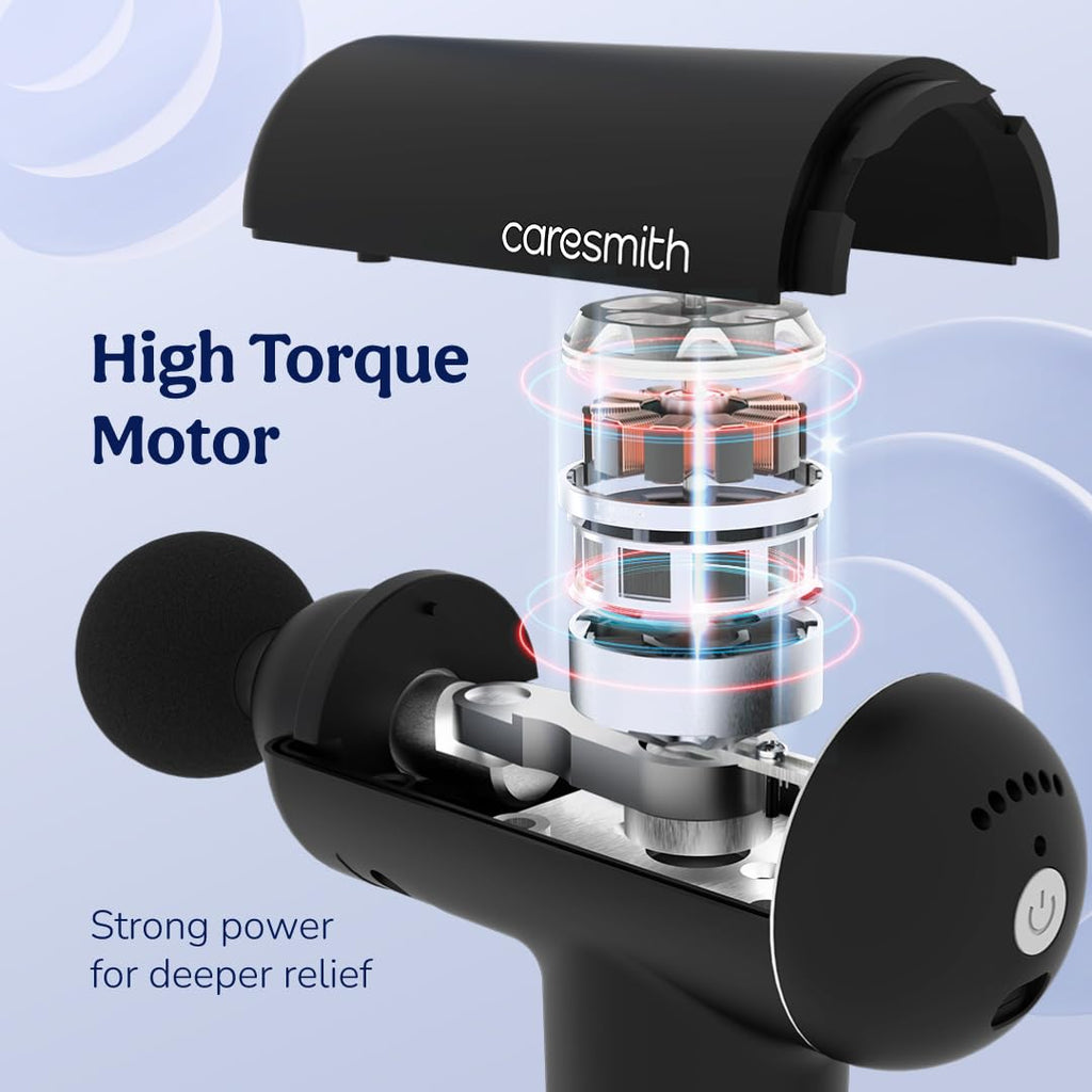 Charge Boost Massage Gun | Body Massager | Massager Machine for Pain Relief for Men and Women | Deep Tissue Massager