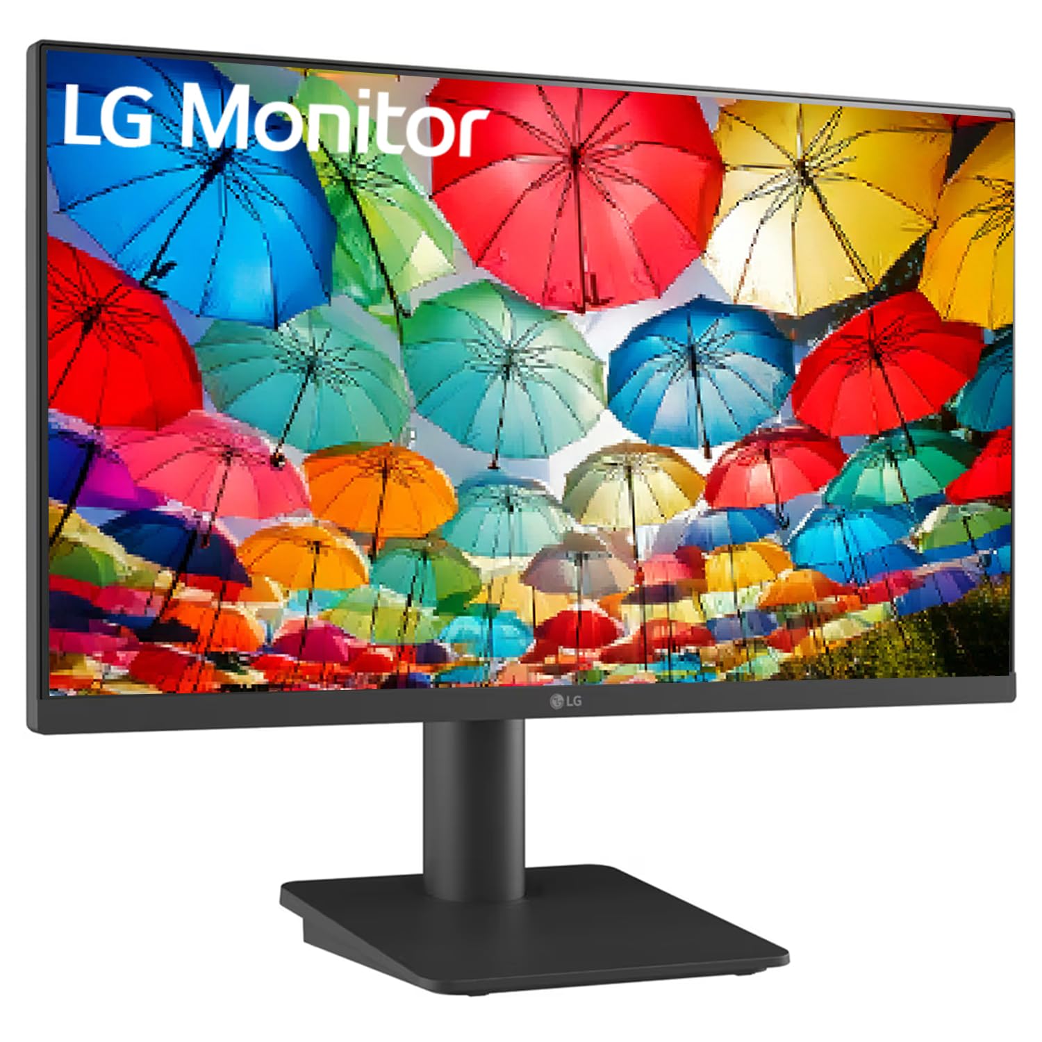 LG 24MS550 60.4 cm (23.8 Inch) FHD (1920x1080) IPS PC Monitor with 100Hz, 5ms (GtG), Flicker Safe & Reader Mode, 2xSpeakers, 2xHDMI, Tilt/Height Adjustable, 3-Side Virtually Borderless Design (Black)