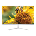 FINGERS The Big Picture LED Monitor Satin-2150 [21.45 (51.48cm), FHD (1920x1080 px), Ultra-Slim & Frameless, 16.7 M Colours, Wall Mountable, VGA, HD Interface with 100HZ (Stunning White)