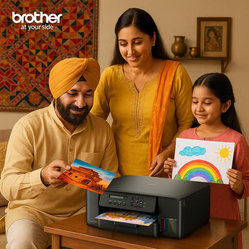 Brother Ink Tank DCP-T730DW (New Launch) WIFI Auto Duplex Color Multifunction Printer (Print Scan Copy), ADF, Print Upto 15K Pages Black & 5K in Color Each for(CMY), Extra Black Ink, Free Installation